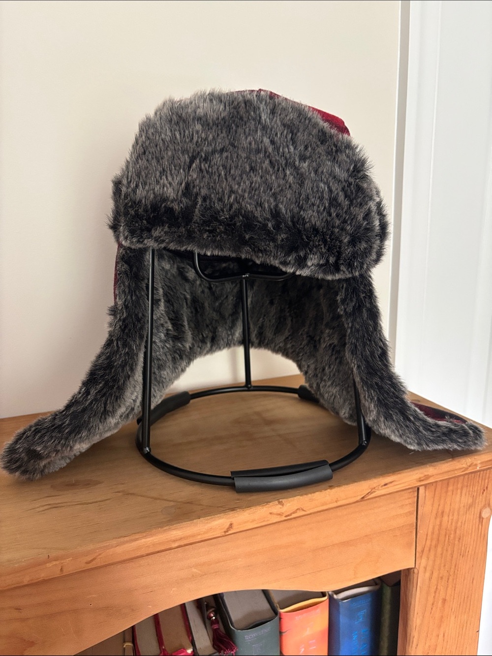 Faux Fur Trapper Hat / winter hat